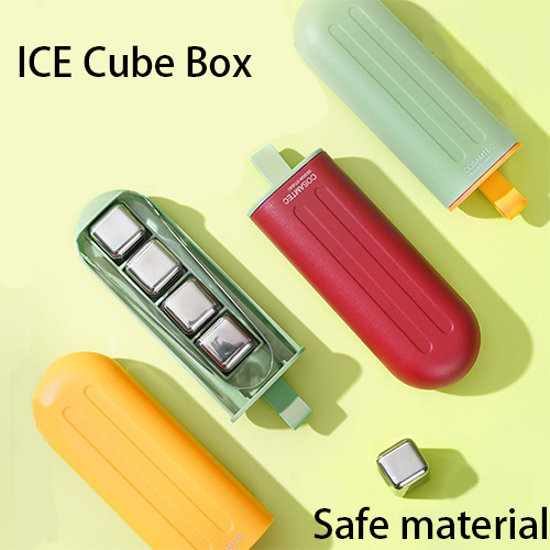 Stainless Steel Whiskey Ice Stones Reusable Drink Cooling Cubes