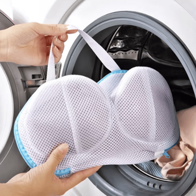 Sandwich Mesh Bra Laundry Bag | Protective Lingerie Washing Bag for Machine Wash