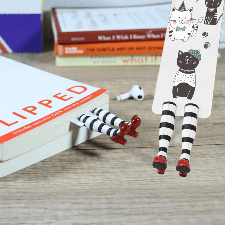 3D Cartoon Bookmark Creative 3D Bookmark for Students Reading