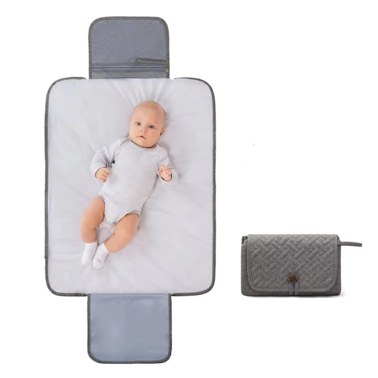 Waterproof Baby Changing Pad Portable Diaper Changing Mat with Storage Bag