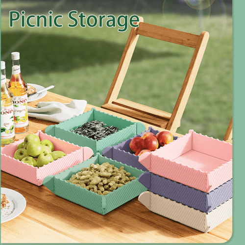 Multifunctional Folding Storage Box Heat Resistant Mat Multifunctional Folding Storage Box