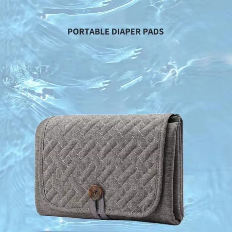 Waterproof Baby Changing Pad Portable Diaper Changing Mat with Storage Bag