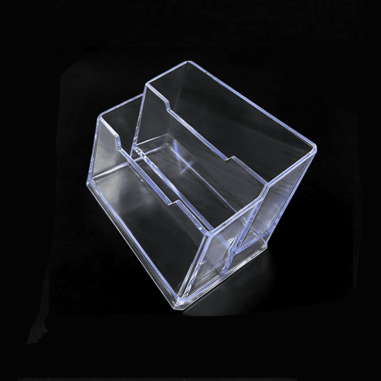 Transparent Business Card Holder Acrylic Business Card Holder Desk Organizer