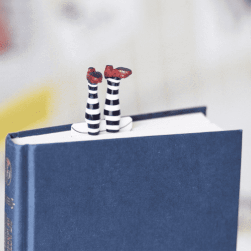 3D Cartoon Bookmark Creative 3D Bookmark for Students Reading