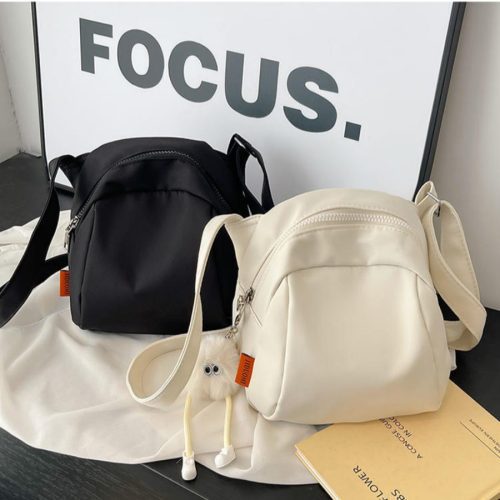 Nylon Crossbody Bag for Women Lightweight Shoulder Bag Large Capacity Nylon Crossbody Bag