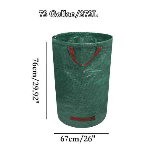 Garden Leaf Collection Bag Waterproof Yard Waste Bag Large Capacity Garden Leaf Bag