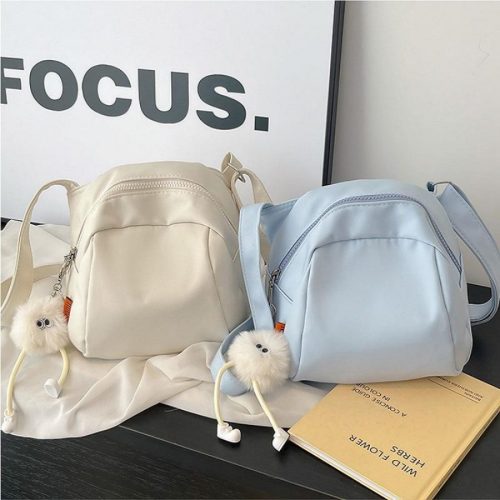 Nylon Crossbody Bag for Women Lightweight Shoulder Bag Large Capacity Nylon Crossbody Bag