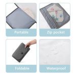 Waterproof Baby Changing Pad Portable Diaper Changing Mat with Storage Bag
