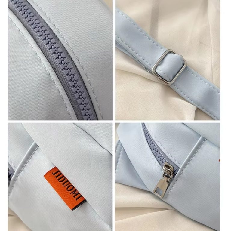 Nylon Crossbody Bag for Women Lightweight Shoulder Bag Large Capacity Nylon Crossbody Bag