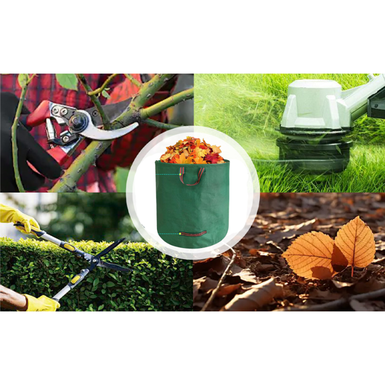 Garden Leaf Collection Bag Waterproof Yard Waste Bag Large Capacity Garden Leaf Bag