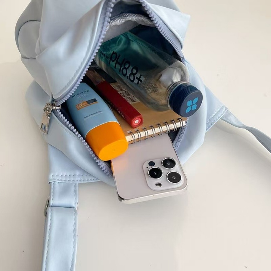 Nylon Crossbody Bag for Women Lightweight Shoulder Bag Large Capacity Nylon Crossbody Bag