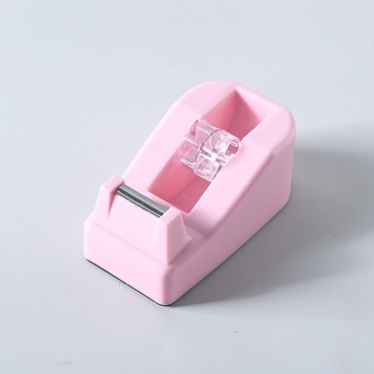 Tape Dispenser Macaron Color Tape Dispenser Cutter for Office and School