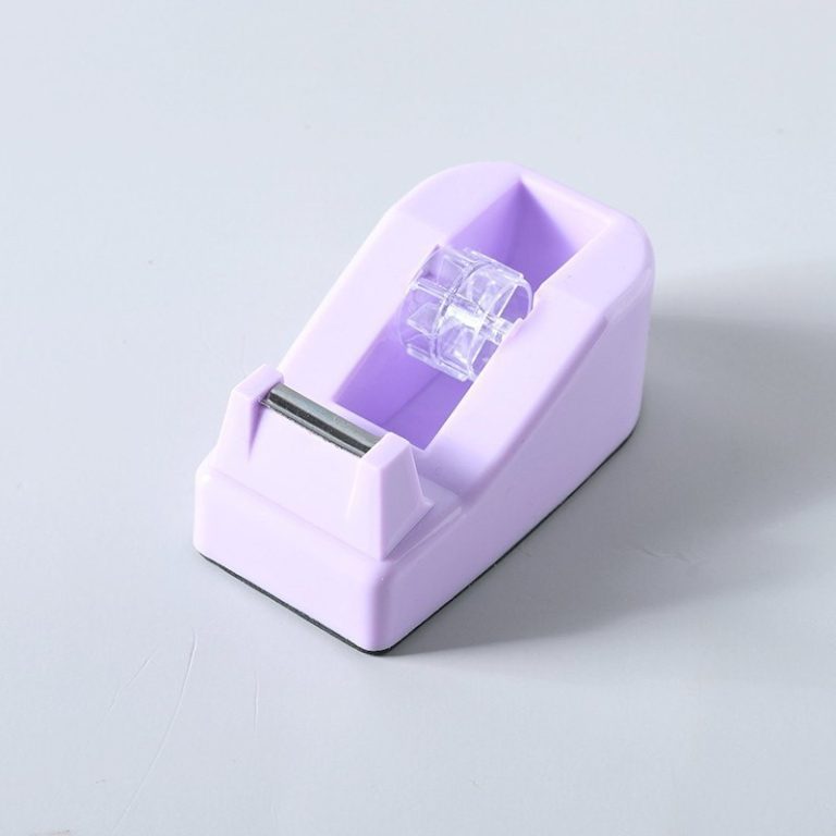 Tape Dispenser Macaron Color Tape Dispenser Cutter for Office and School