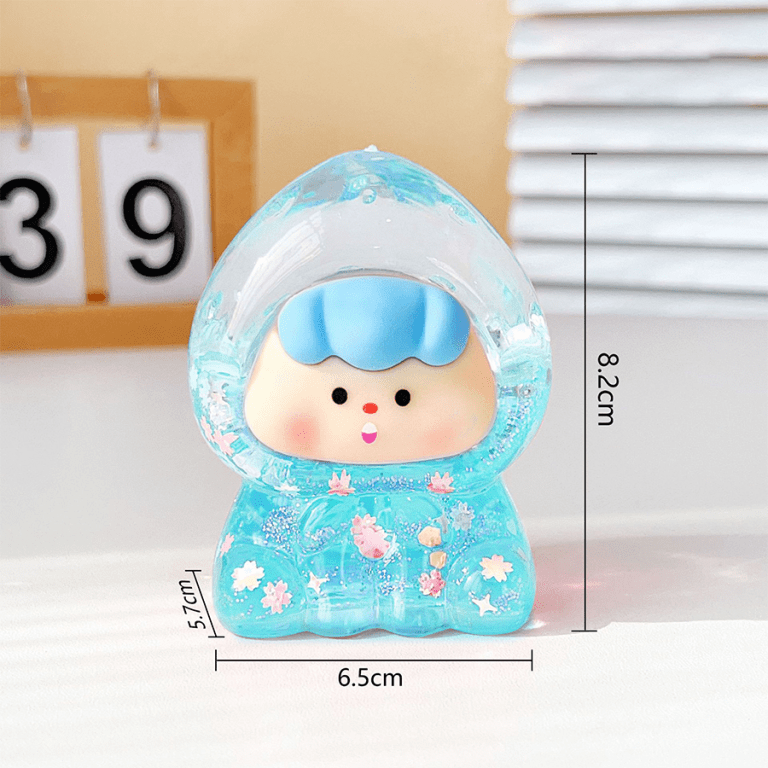 Acrylic Fruit Liquid Ornament Decorative Acrylic Fruit Liquid Ornament Desk Decor